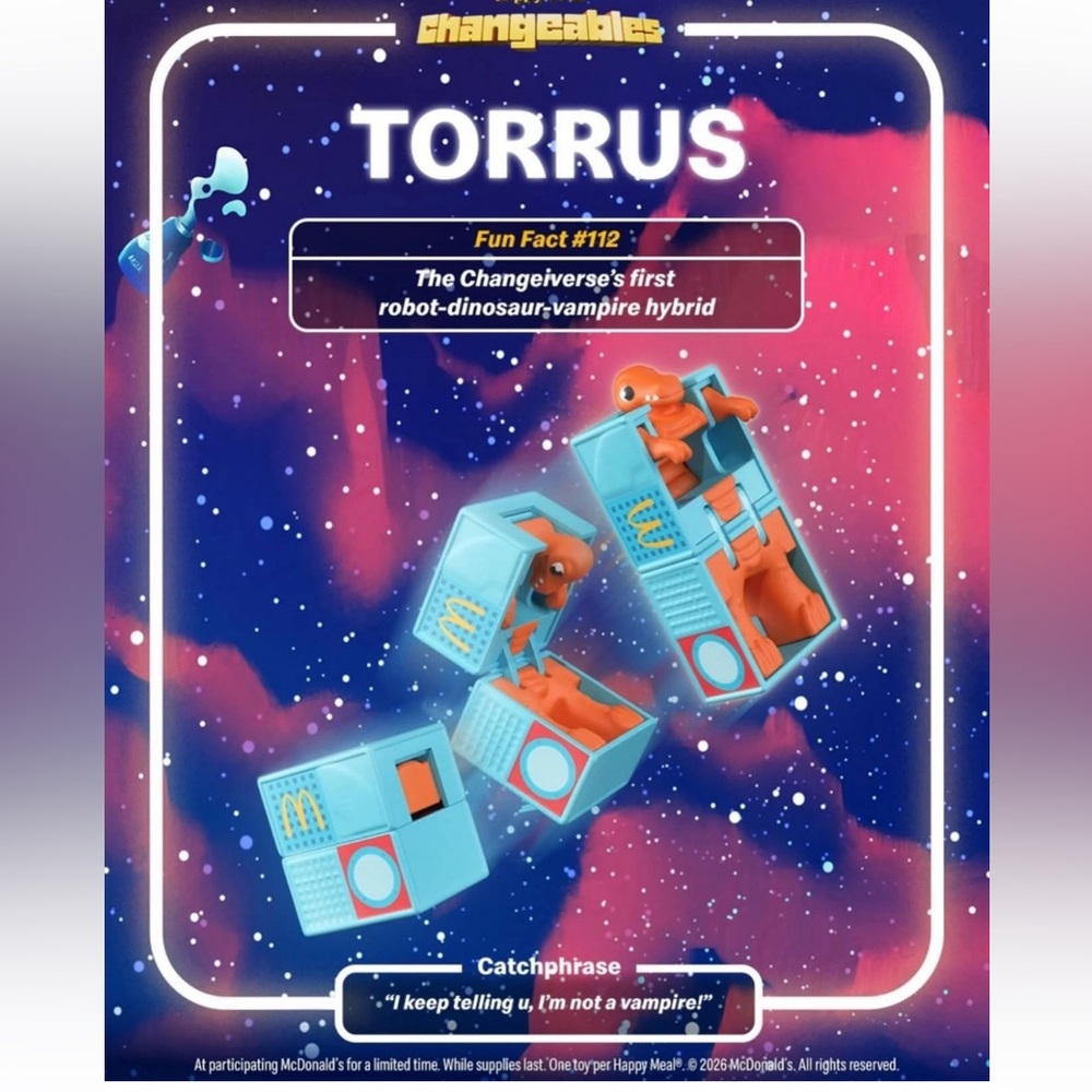 McDonald’s Changeable Torrus